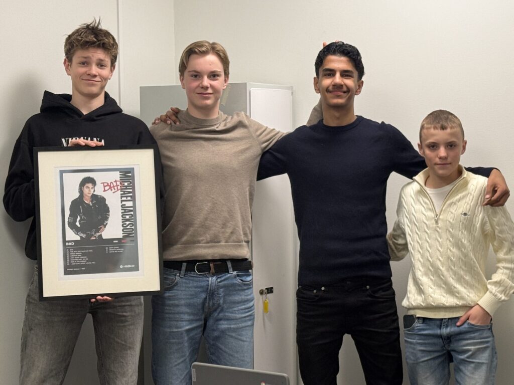 Darren Koch, Frans Berg, Axel Kettula, Yones Jamshidim & Paul Wielgosz.