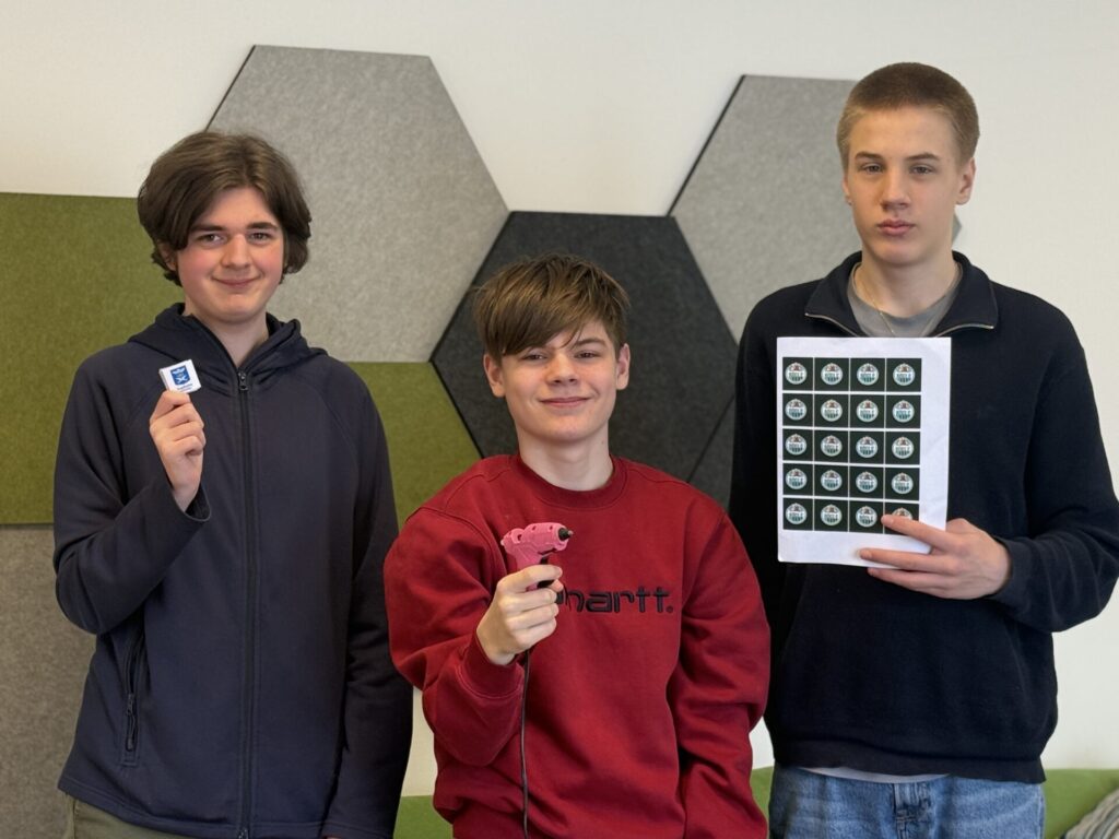 Silas Fredastad, Harvet Fundin & Gunnar Sandberg. 