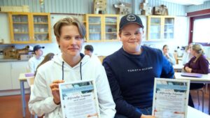 Vincent Sjöling och Elmer Håkansson